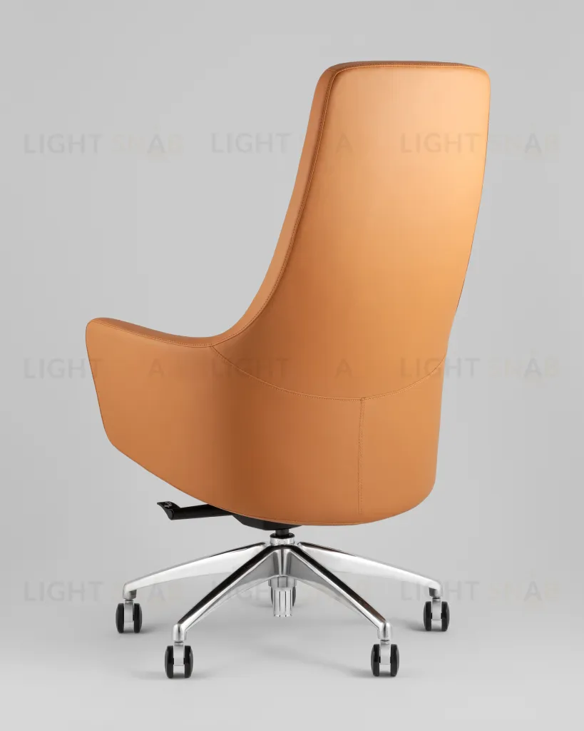 Кресло руководителя TopChairs Ferris коричневое УТ000039421