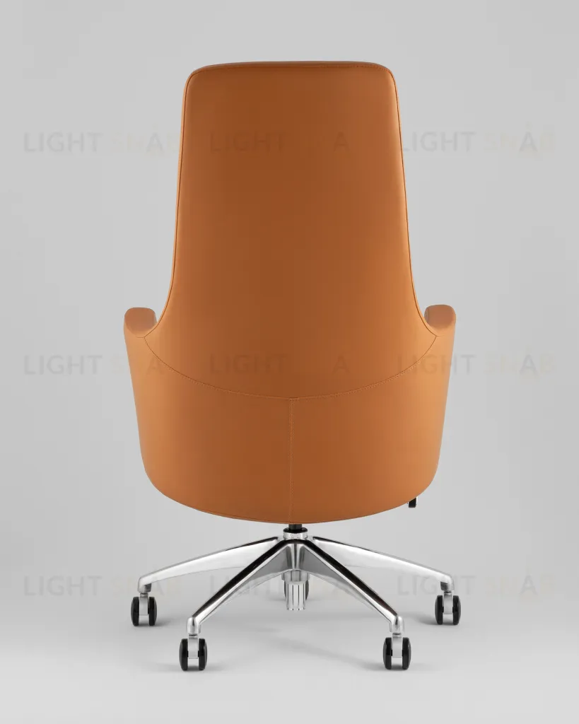 Кресло руководителя TopChairs Ferris коричневое УТ000039421