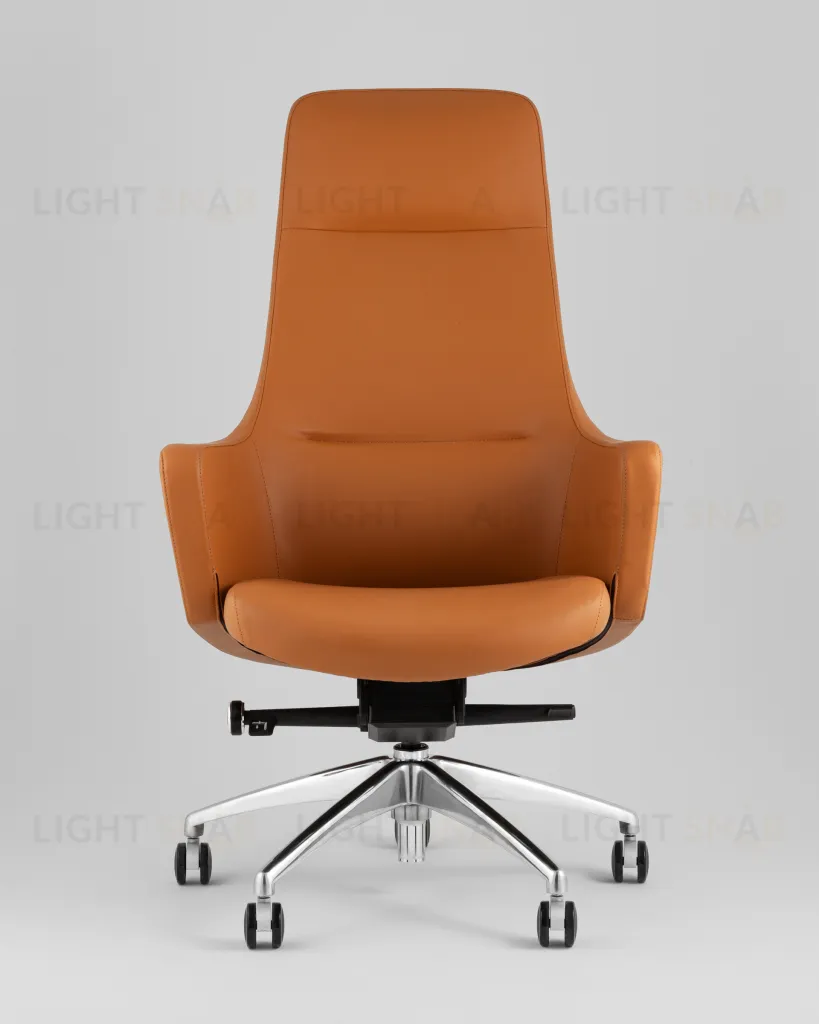 Кресло руководителя TopChairs Ferris коричневое УТ000039421
