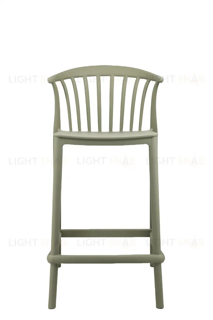 Стул полубарный Campo пластик зеленый УТ000039943