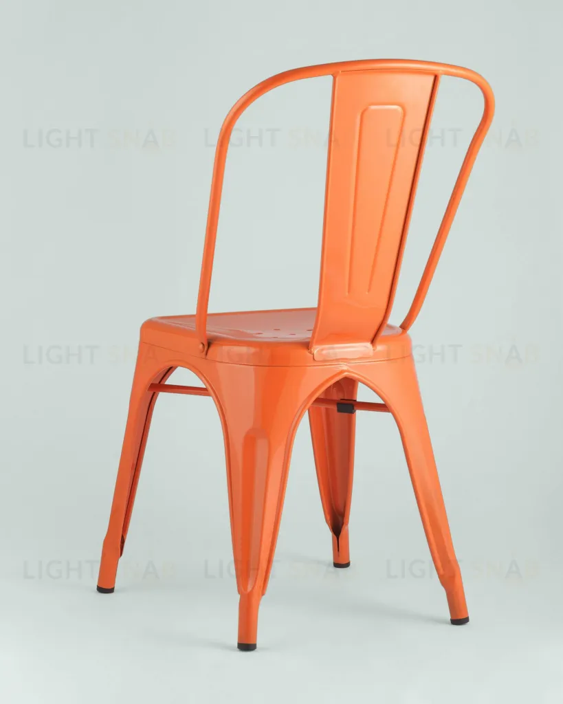 Стул TOLIX оранжевый глянцевый УТ000001186