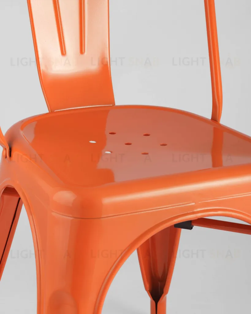 Стул TOLIX оранжевый глянцевый УТ000001186