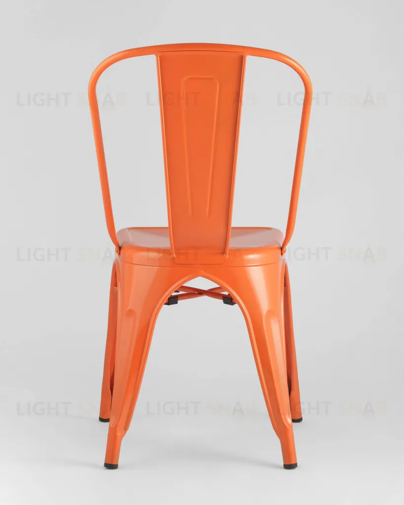 Стул TOLIX оранжевый глянцевый УТ000001186