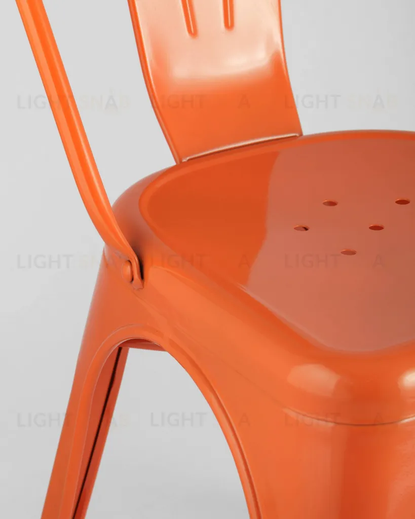 Стул TOLIX оранжевый глянцевый УТ000001186