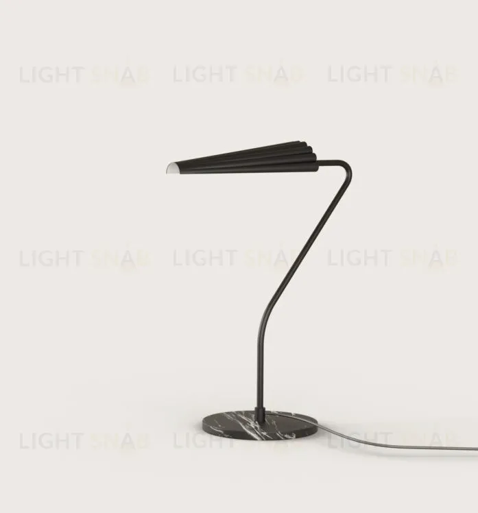 Настольная лампа Bion черная с черным абажуром 156093