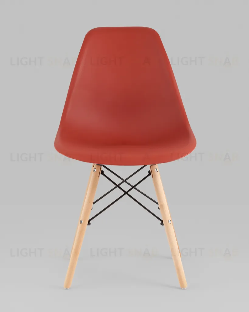 Стул Eames Style DSW терракотовый x4 (разборный каркас) УТ000039376