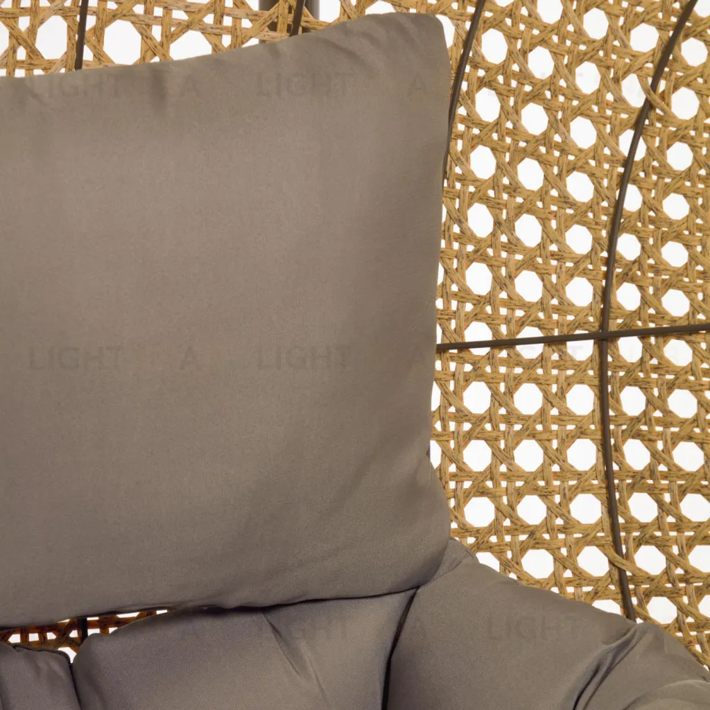 Подвесное кресло Cira с натуральной отделкой 097586