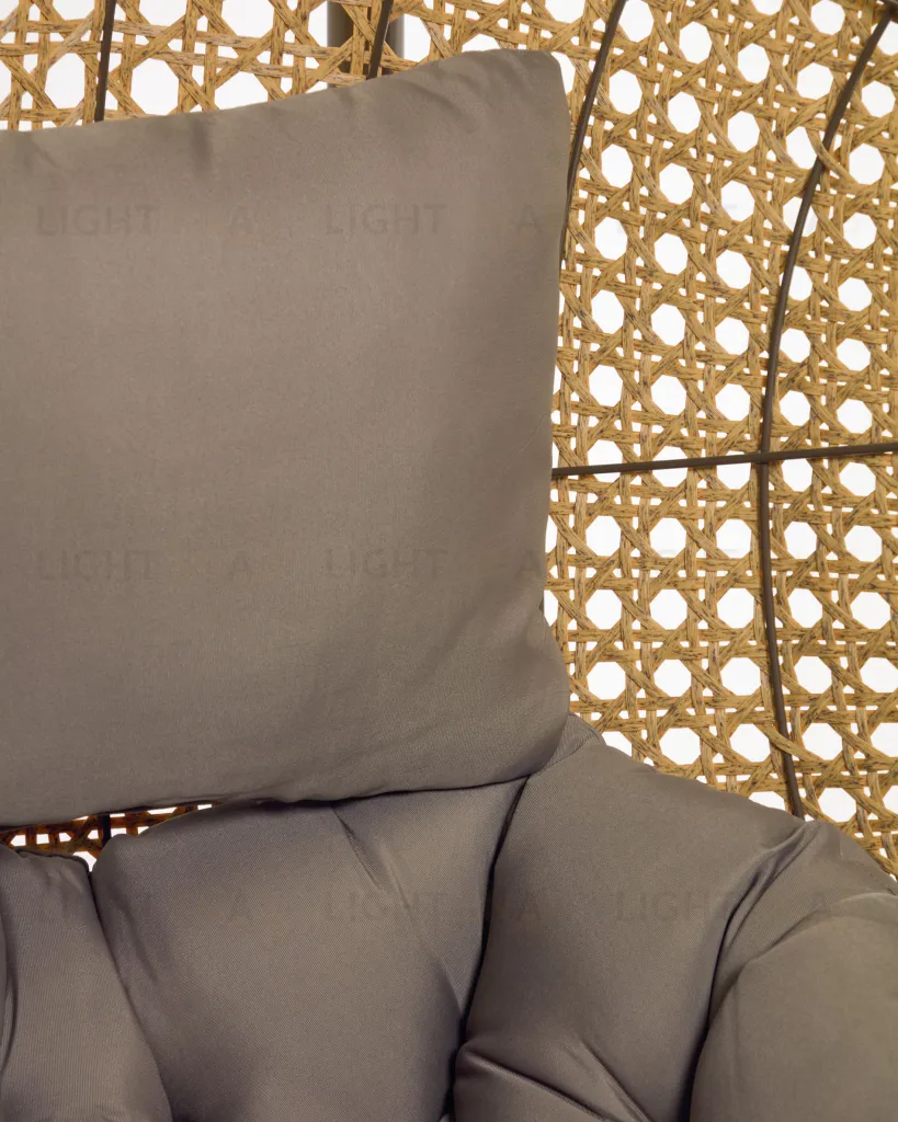 Подвесное кресло Cira с натуральной отделкой 097586