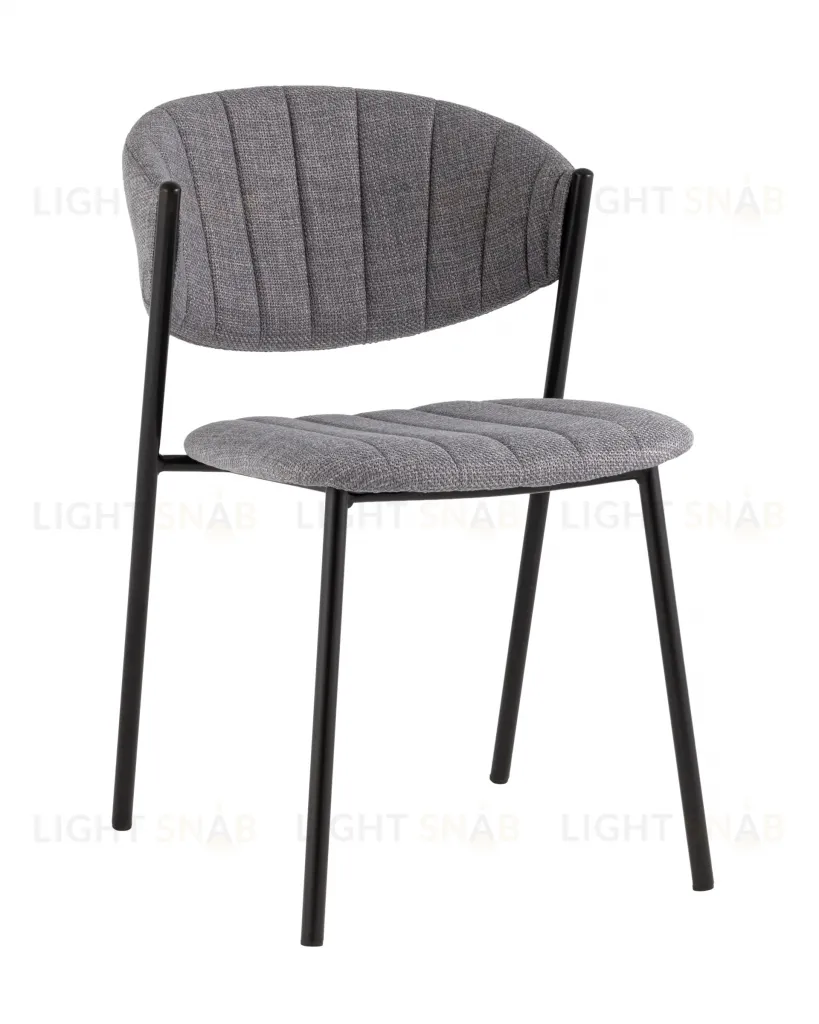 Стул Харпер ткань рогожка серый УТ000036752