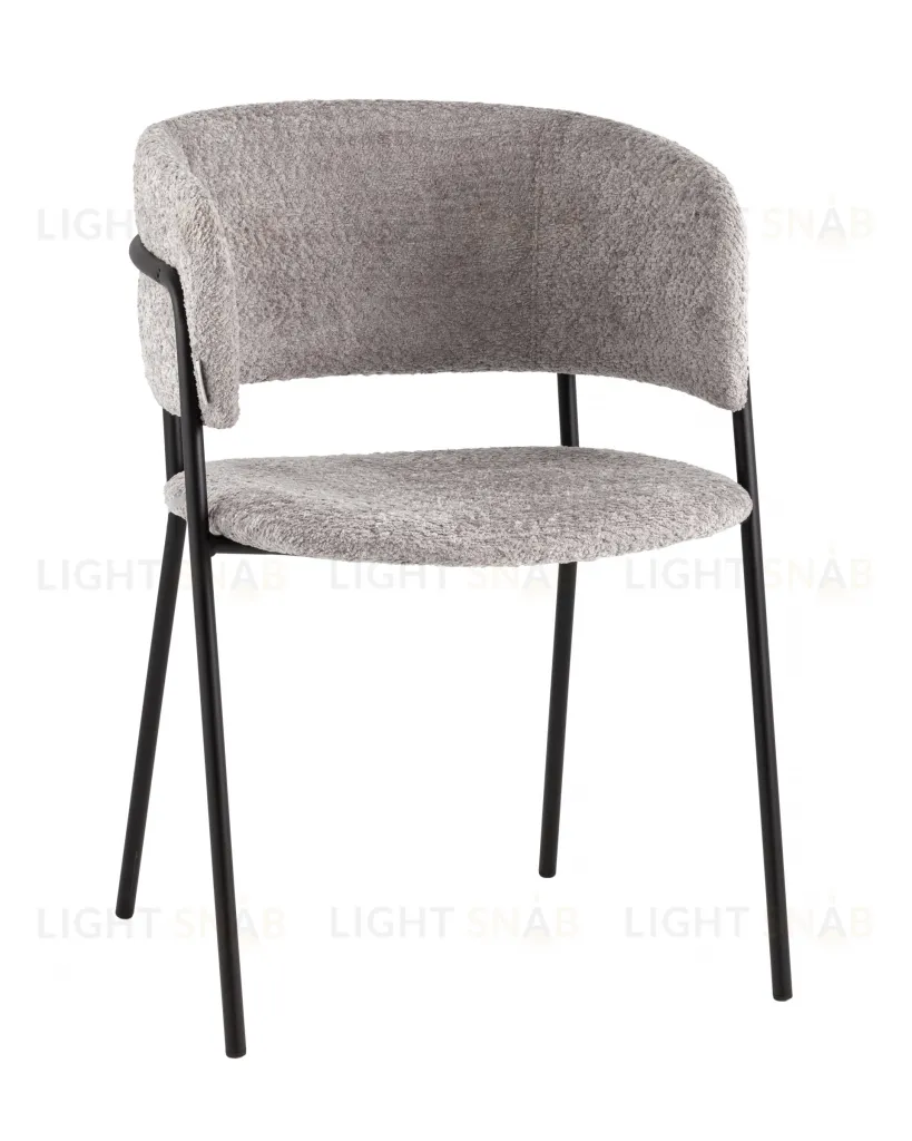 Кресло Нэлли New, букле светло-серый УТ000039411