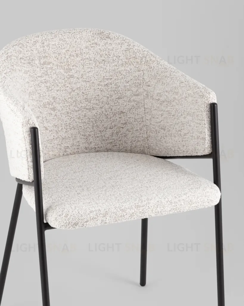 Стул обеденный Carmel бело-серый УТ000039554