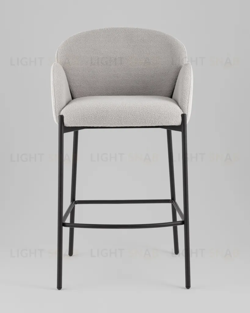 Стул барный Melia светло-серый УТ000040516