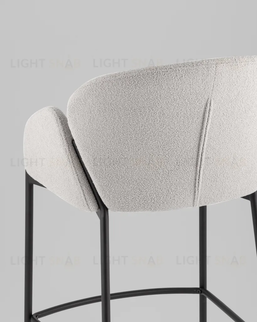 Стул барный Melia светло-серый УТ000040516