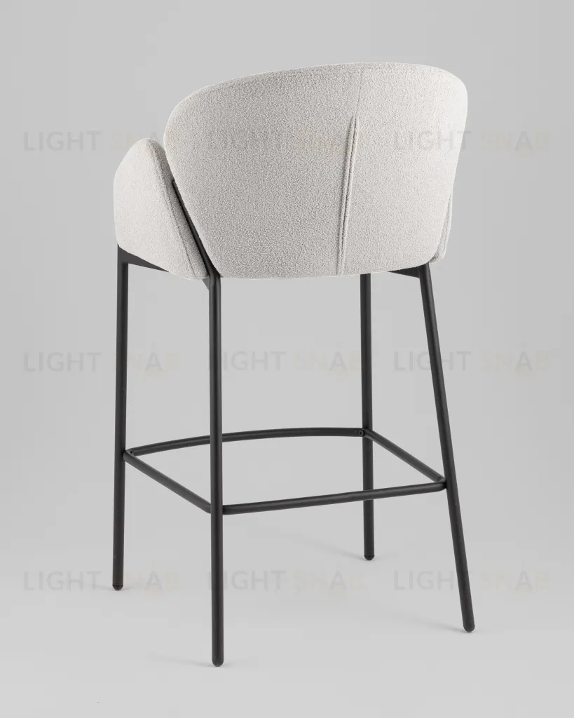 Стул барный Melia светло-серый УТ000040516