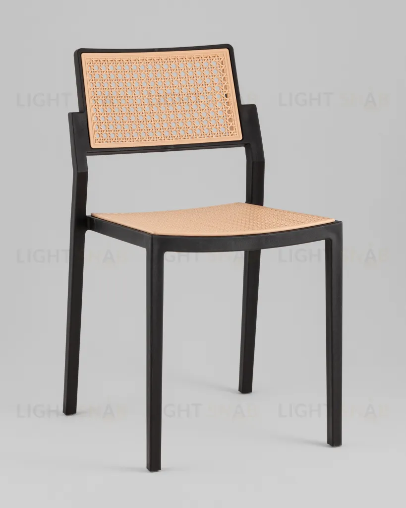 Стул пластиковый Milto черный УТ000039187