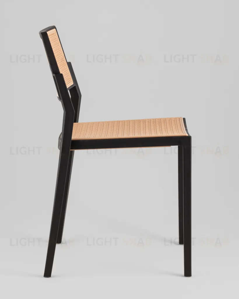 Стул пластиковый Milto черный УТ000039187