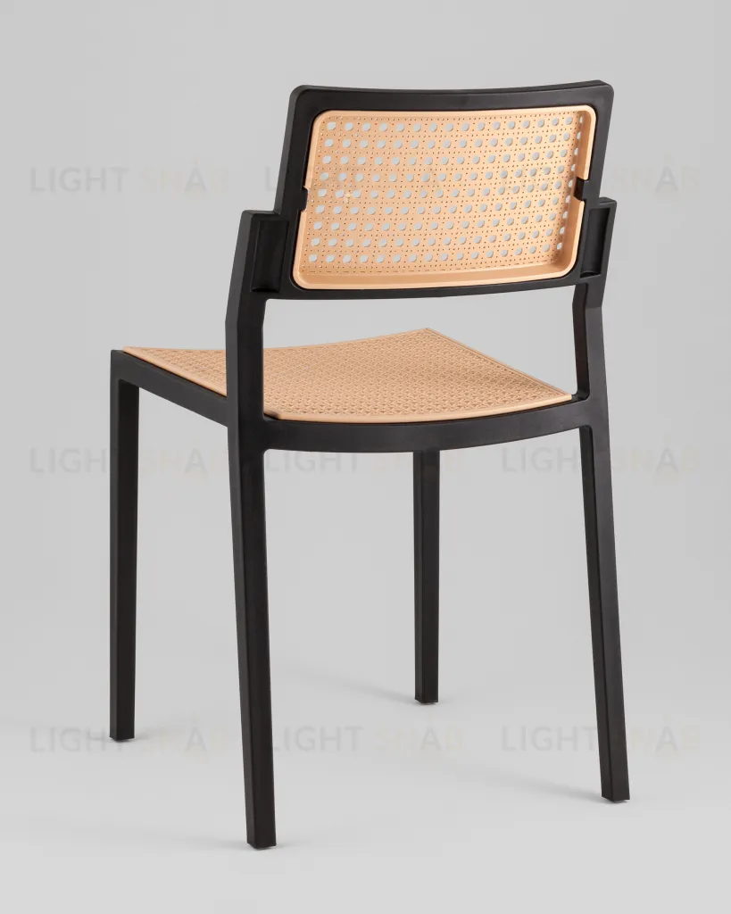 Стул пластиковый Milto черный УТ000039187