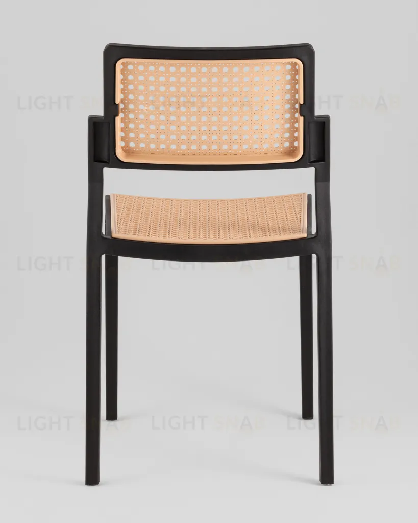 Стул пластиковый Milto черный УТ000039187