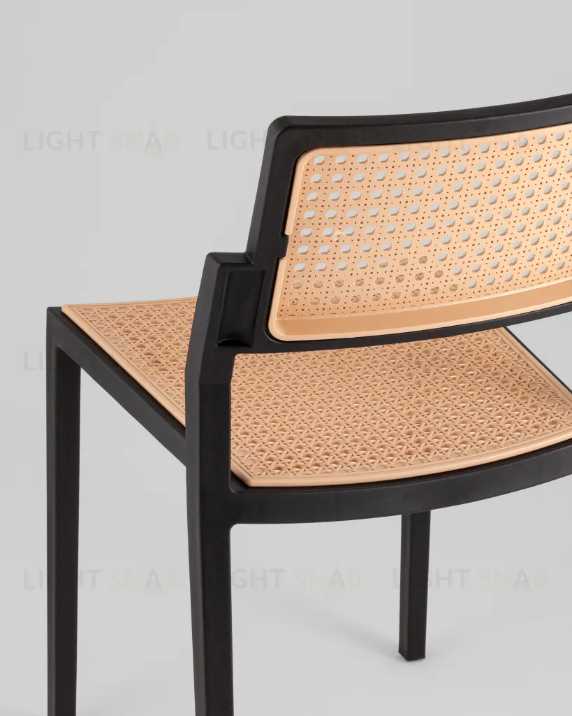 Стул пластиковый Milto черный УТ000039187