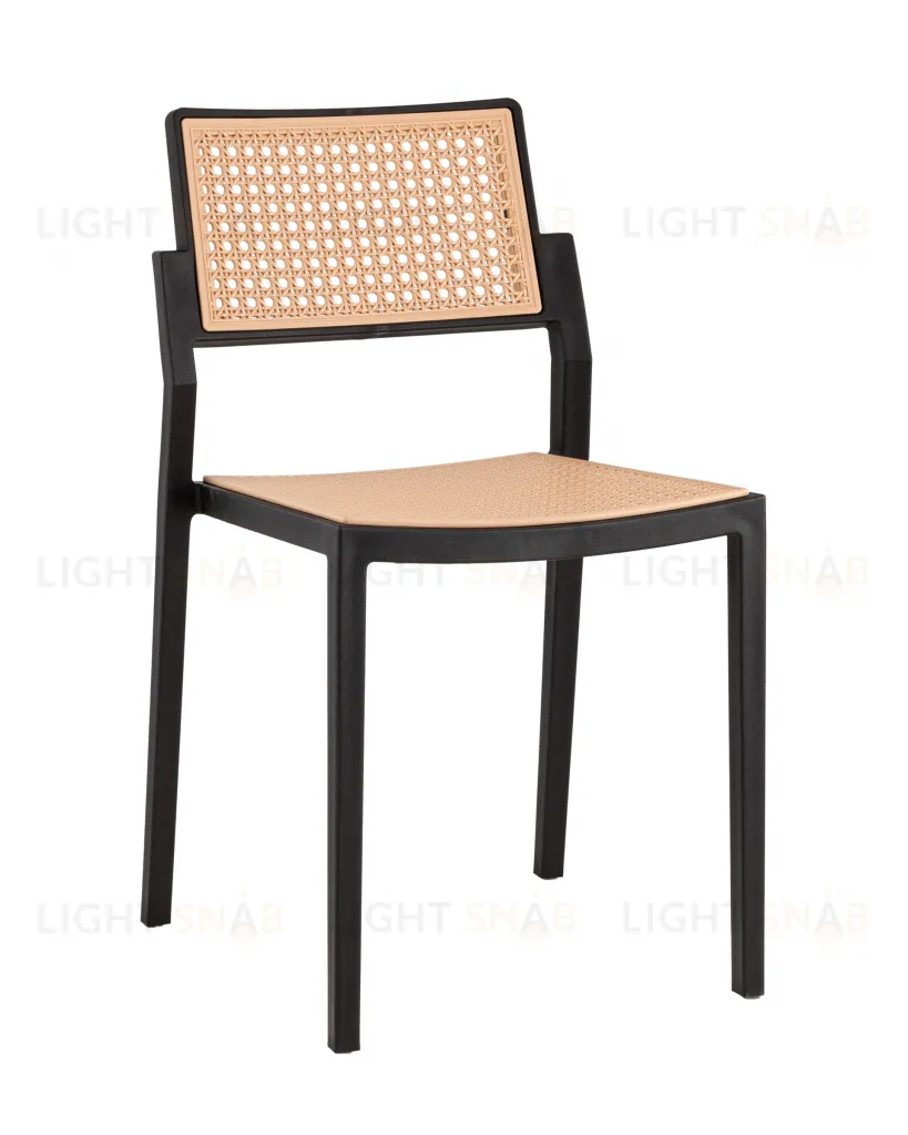 Стул пластиковый Milto черный УТ000039187