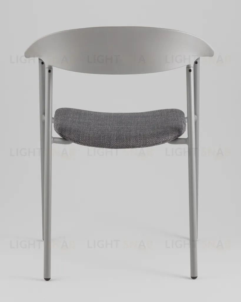 Стул Eila с подушкой пластик серый УТ000039777