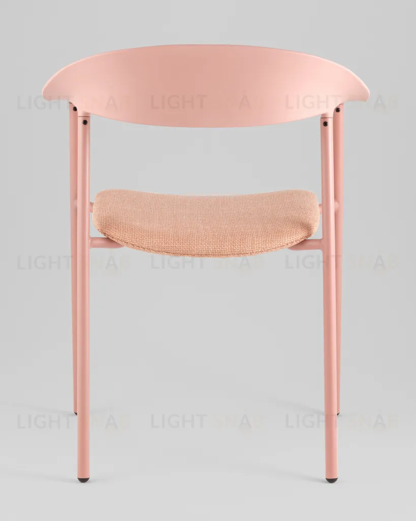Стул Eila с подушкой пластик розовый УТ000039780