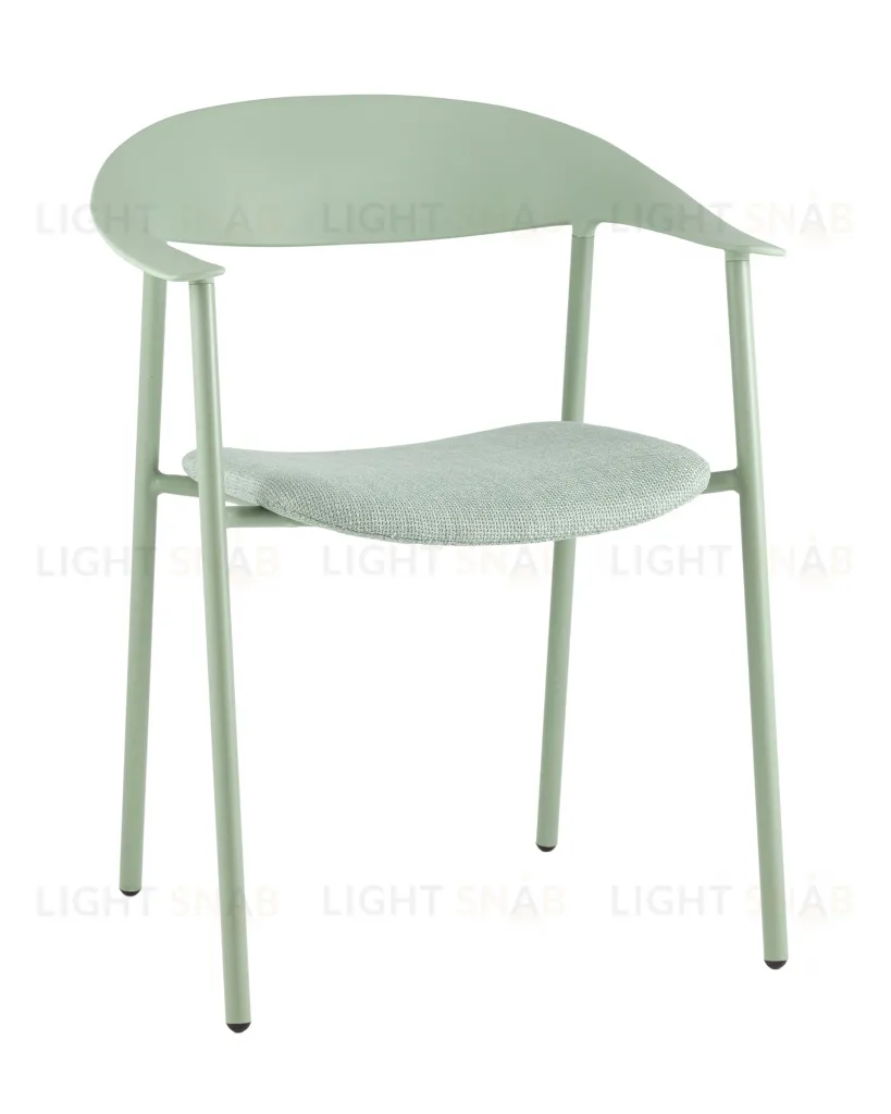 Стул Eila с подушкой пластик зеленый УТ000039778