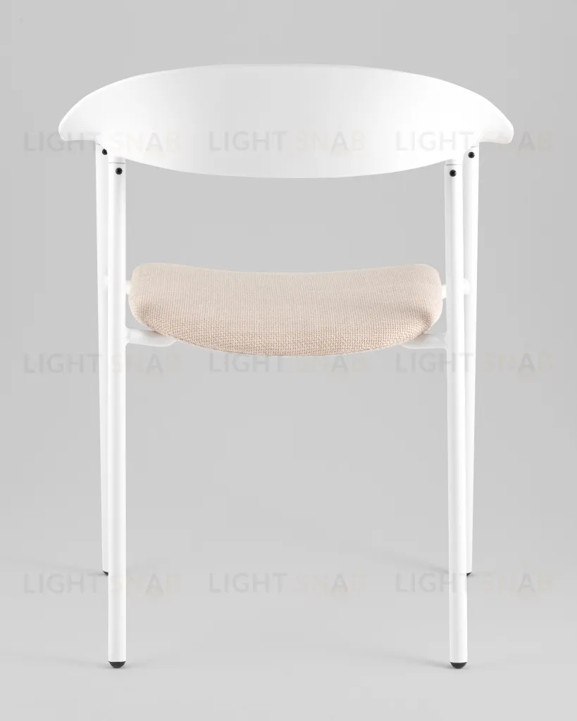 Стул Eila с подушкой пластик белый УТ000039779