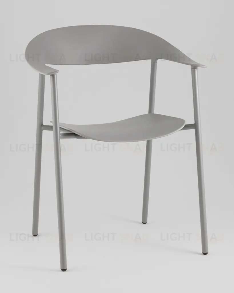 Стул Eila пластик серый УТ000039772