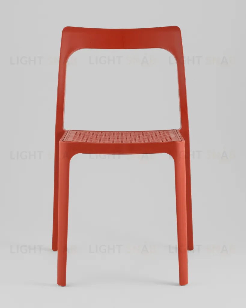 Стул обеденный Marty пластиковый красный УТ000039191