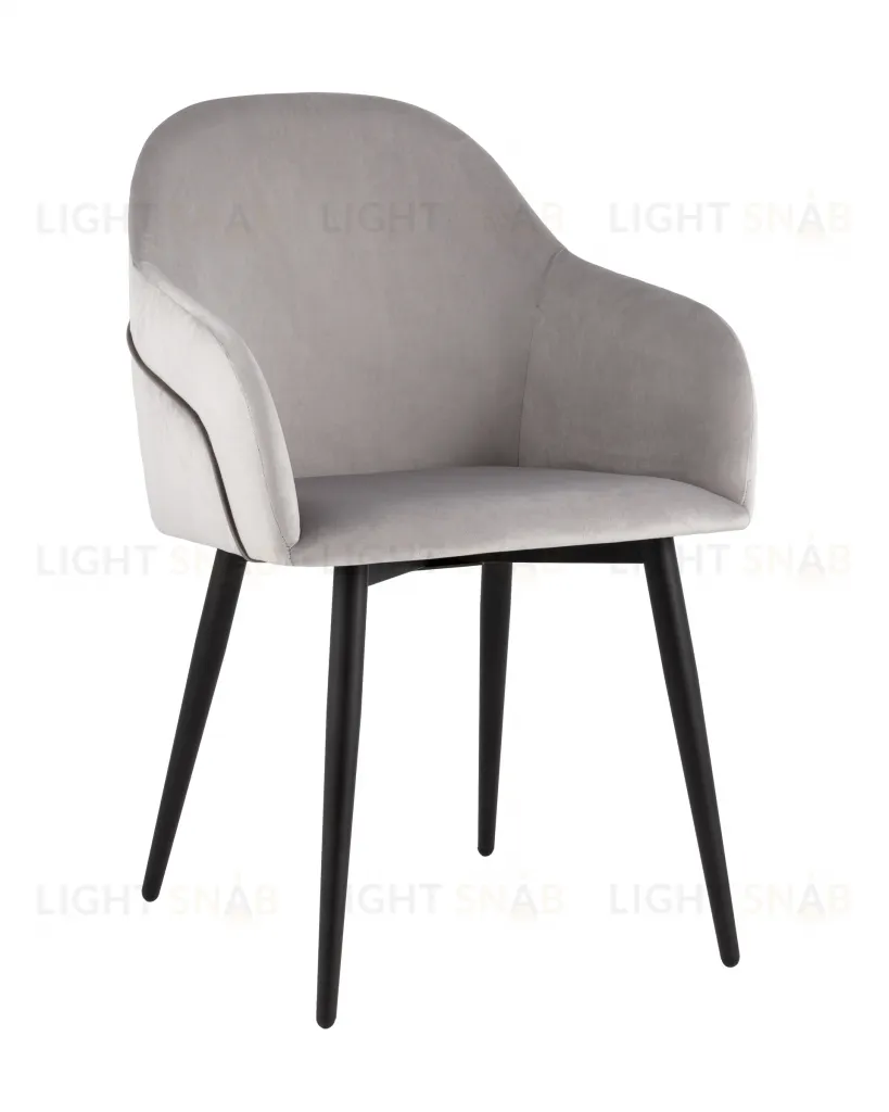 Стул Новел New велюр светло-серый УТ000040036