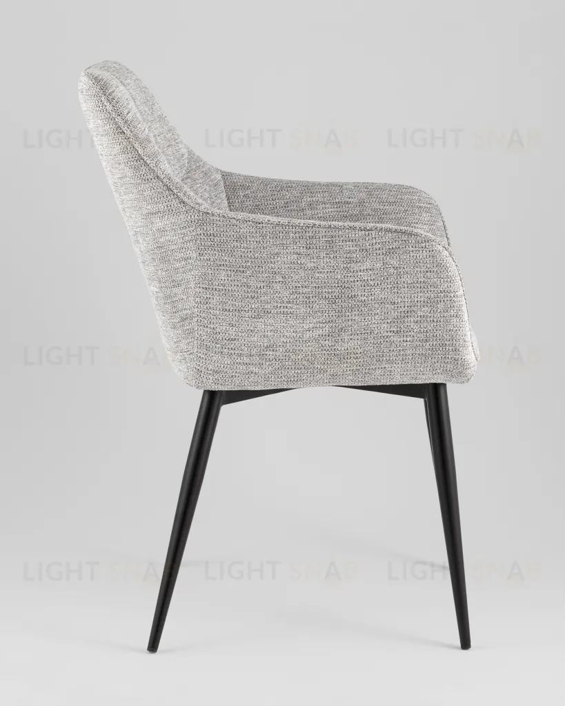 Стул обеденный Lynet рогожка светло-серый УТ000039281