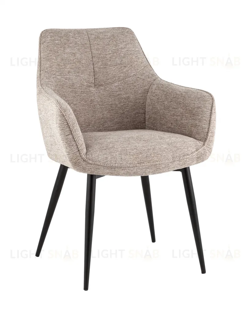 Стул обеденный Lynet рогожка светло-коричневый УТ000039280