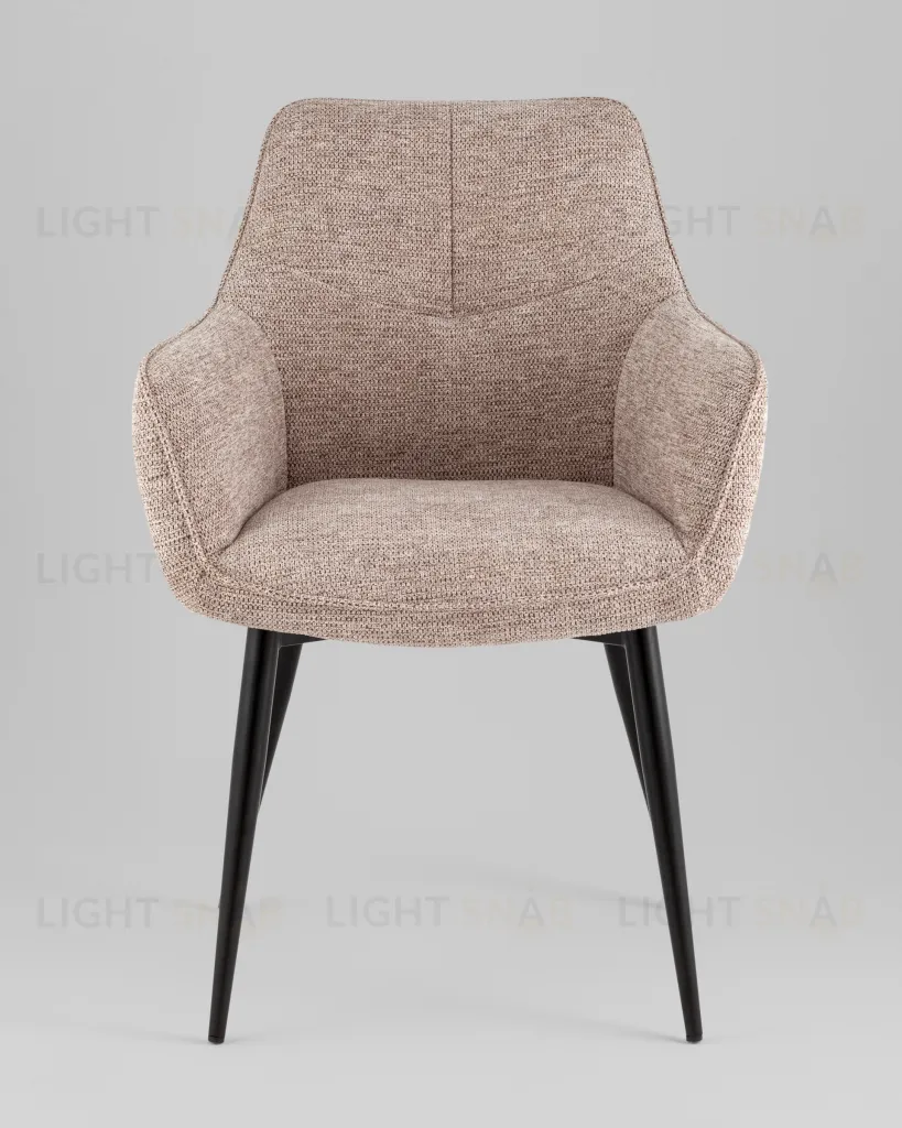 Стул обеденный Lynet рогожка светло-коричневый УТ000039280