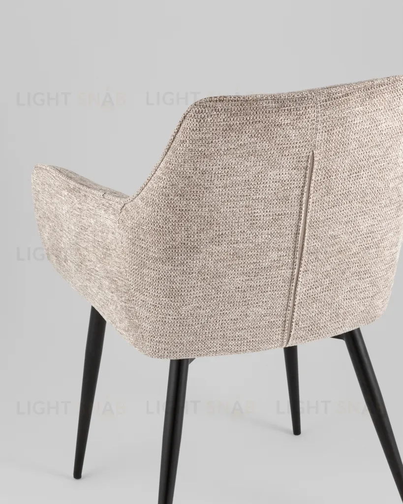 Стул обеденный Lynet рогожка светло-коричневый УТ000039280