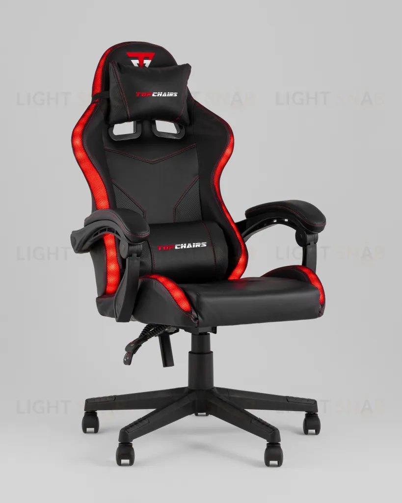 Кресло спортивное TopChairs Druid черный УТ000039467