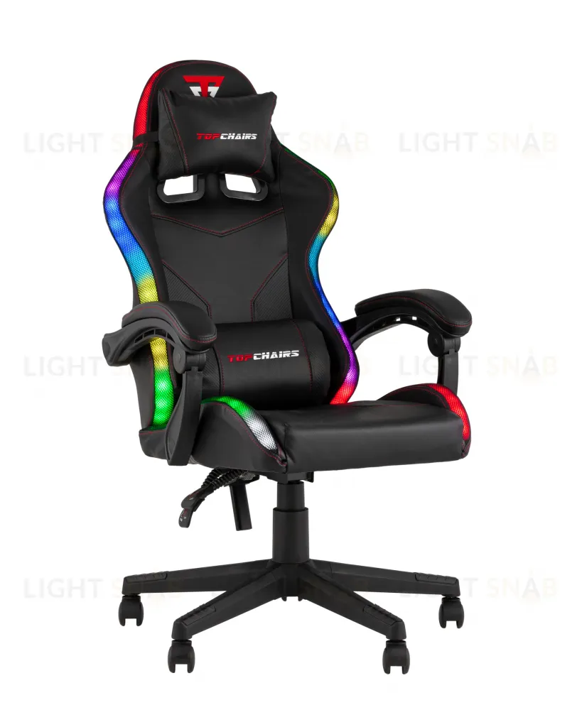 Кресло спортивное TopChairs Druid черный УТ000039467