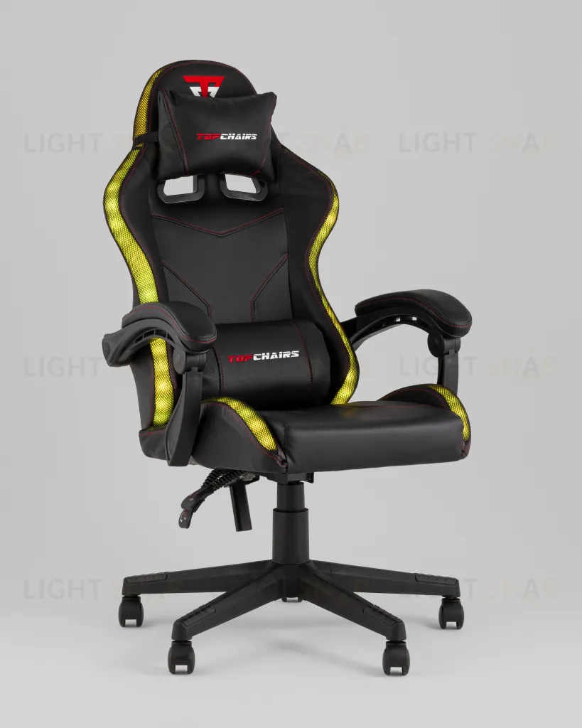 Кресло спортивное TopChairs Druid черный УТ000039467