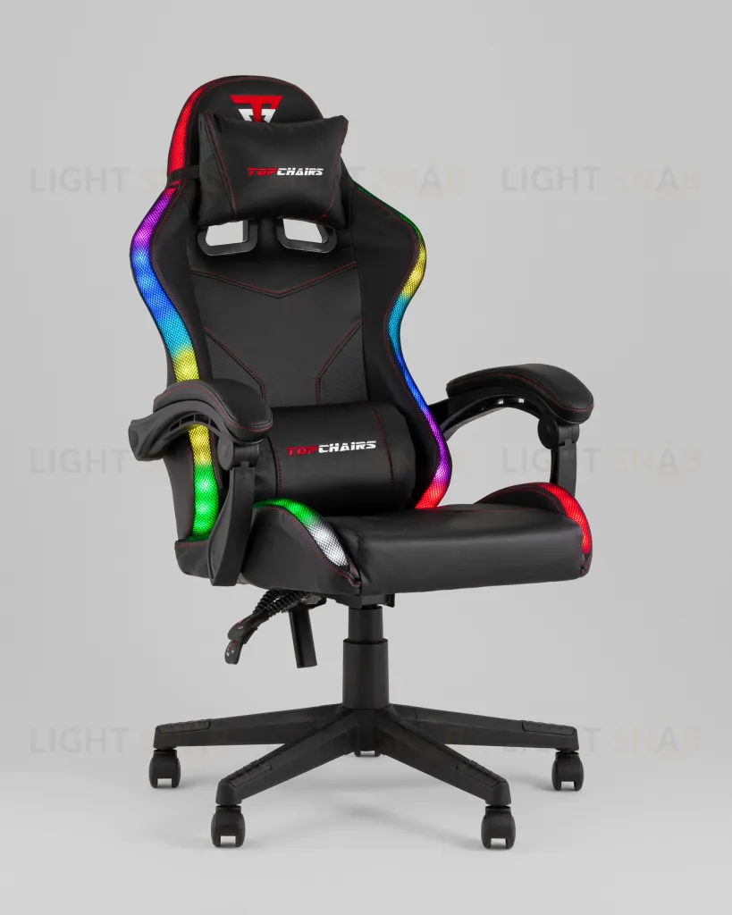 Кресло спортивное TopChairs Druid черный УТ000039467