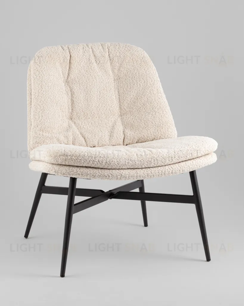 Кресло лаунж Tail кремовый УТ000038979