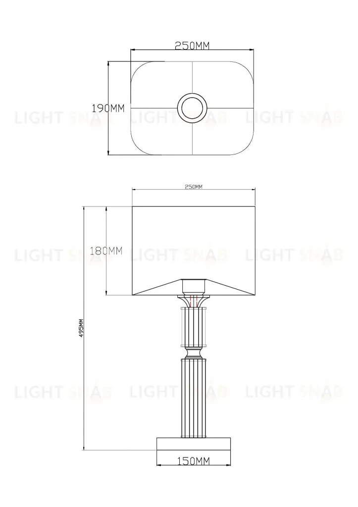 Настольная лампа Moderli V2621-1T Katar 1*E27*60W УТ000021569