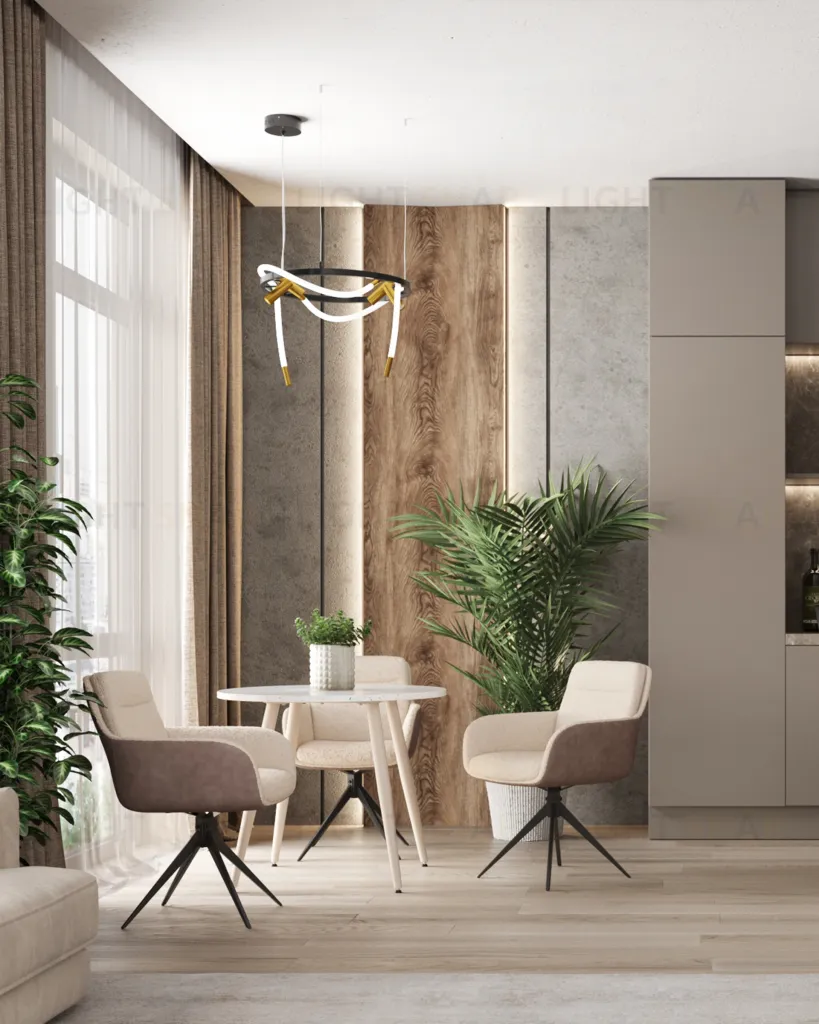 Стол обеденный Nymphaea D90 терраццо УТ000039029