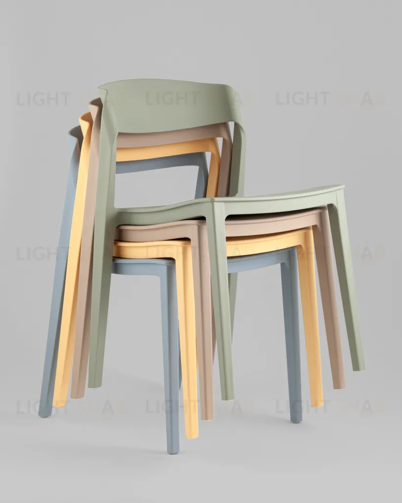 Стул Moris пластик бежевый УТ000039254