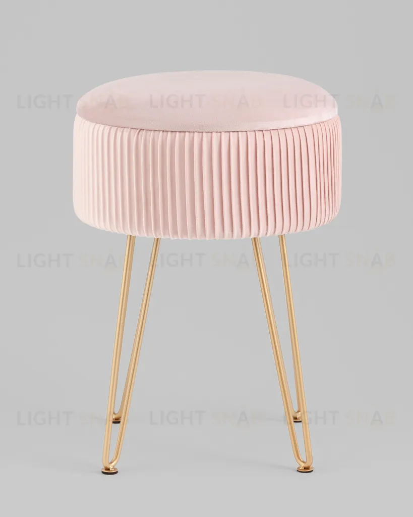 Пуф Астор светло-розовый УТ000039498