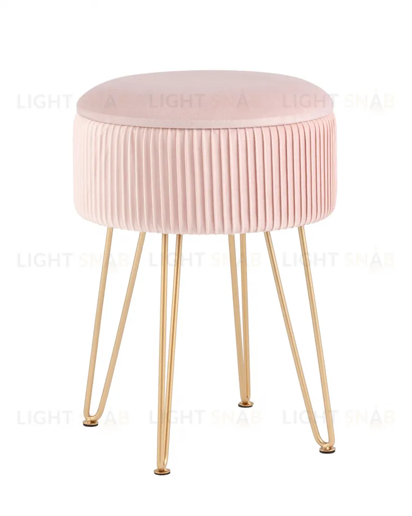 Пуф Астор светло-розовый УТ000039498