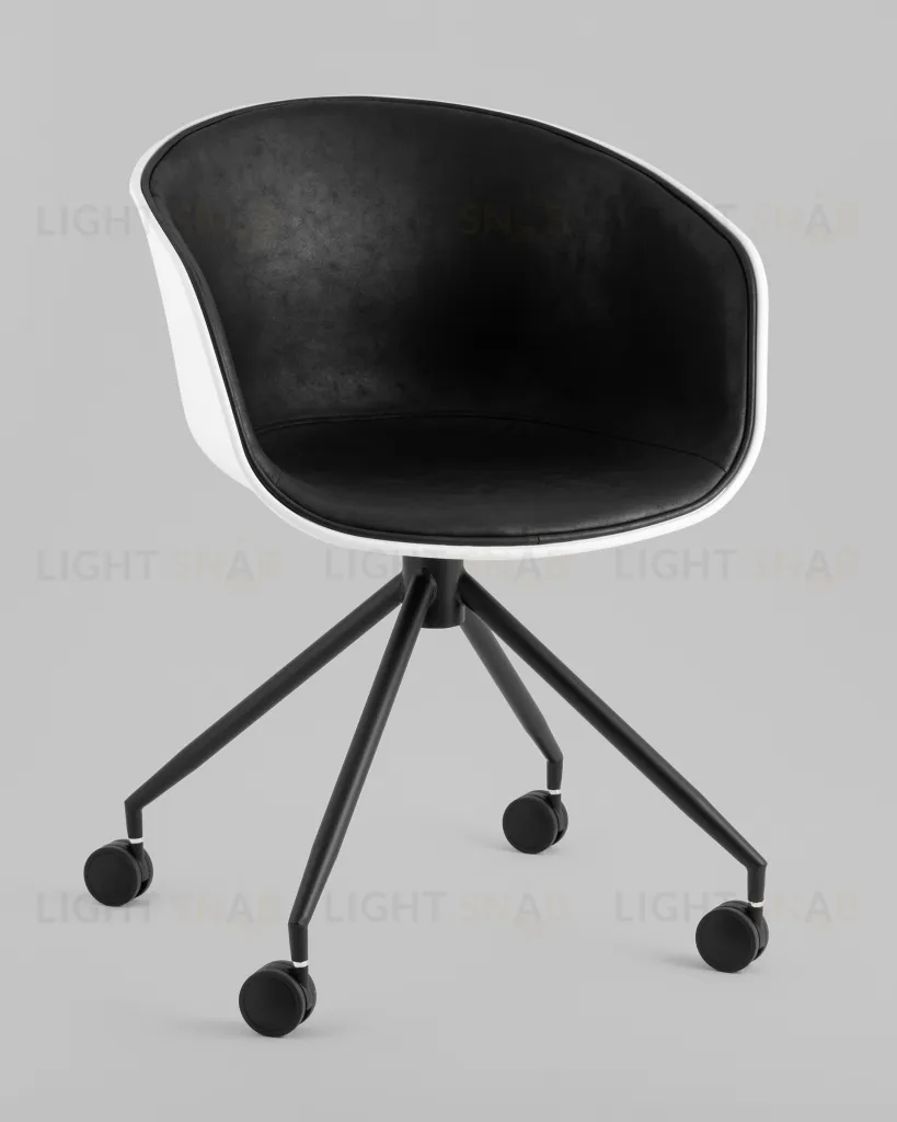 Кресло офисное LIBRA NL экокожа белый УТ000039322