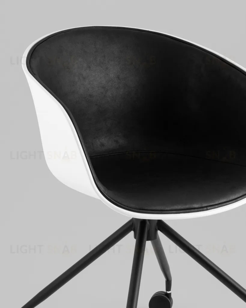 Кресло офисное LIBRA NL экокожа белый УТ000039322