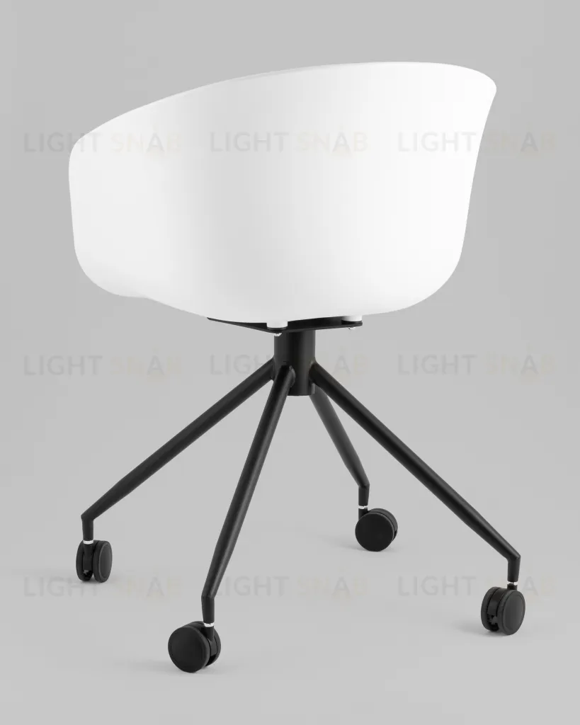 Кресло офисное LIBRA NL экокожа белый УТ000039322