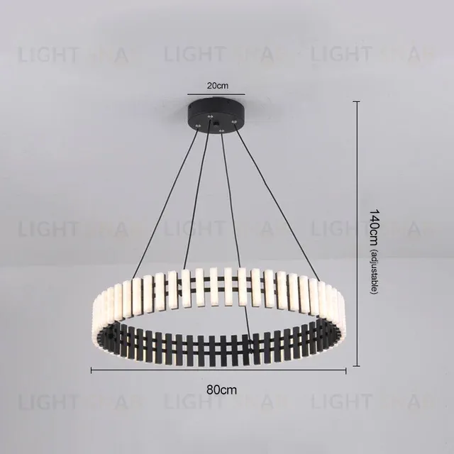 Подвесной светильник 10536P/D800 black 10536P/D800 black