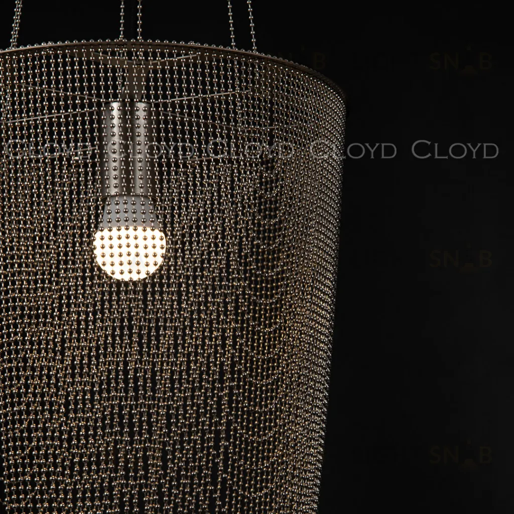  Подвесной светильник Cloyd ONASSIS P1 / Ø28 см - никель сатин (арт.11476)  11476